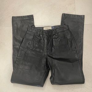 VINTAGE GAP LEATHER PANTS